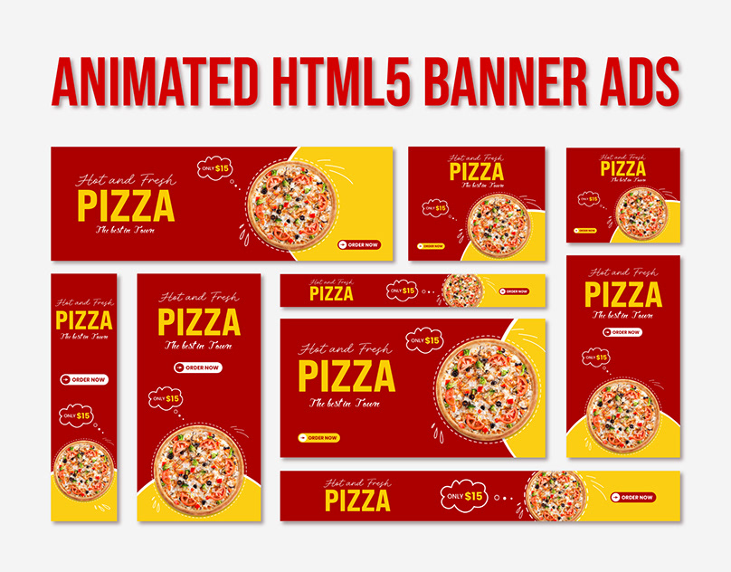 I will do amazing animated HTML5 banner ads for google adwords 
