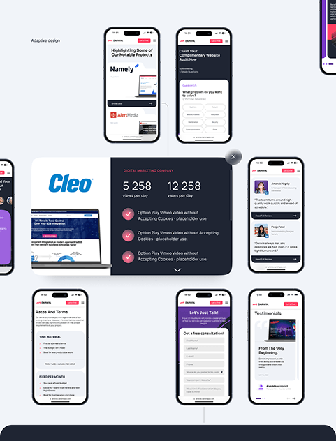 Mobile Web / App Design