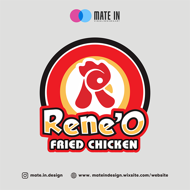 Branding Design "Rene'O Fried Chicken"