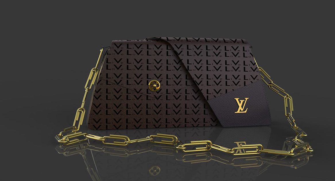 Louis Vuitton I 3D Hand Bag I Freelancing Project Completed