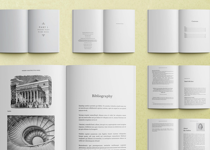 Book Design and Typesetting