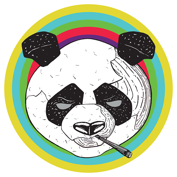 Panda Sticker.
