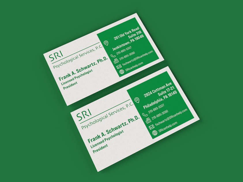 Business Card or Invite Design (Double Sided/Text Style)