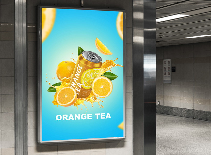 飲料品牌 主視覺海報設計