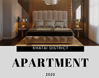 Apartment in Khatai district.Bedroom