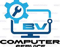 BV Computer service logos