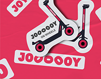 JOY Electric Scooter | Brand Identity
