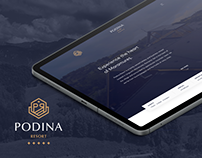 Podina Resort Branding + UI/UX