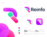R letter logo - Reinfo Branding