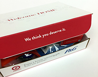 2014 / Packaging // Target sample mailer