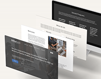 Professional Services Website Re-Design