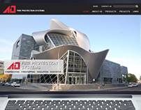 AD Fire Protection System Website Redesign