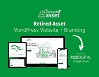 Retired Asset WordPress Website and Branding