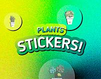 Plants Stickers!