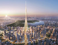 Santiago Calatrava’s New Dubai Tower Gets Underway