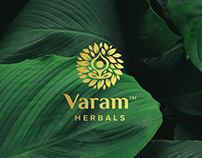 Varam- Premium Hand sanitizer label design