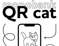 Monobank QR cat