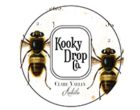 Kooky Drop Co branding and packaging