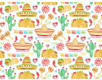 Mexican Colourful Pattern