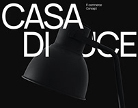 CASA DI LUCE | E-commerce Concept