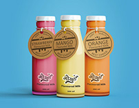 Gosudha Flavored Milk logo & packaging design