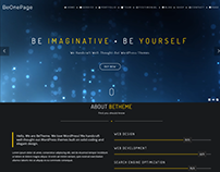 BeOnePage - Creative WordPress Theme