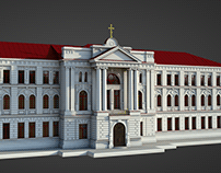 3D модель Тобольской мужской гимназии