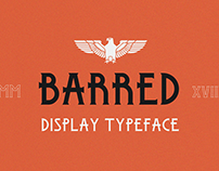 Barred Typeface