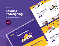 Squadio Agency UI | Redesigning (Unofficial)