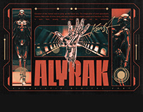 Alyrak – Futuristic Tech Fonts