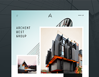 Architecture Website Concept (PSD + Sketch)