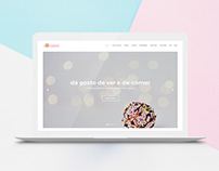 Gallery website for candyshop