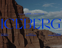 Leiva Iceberg Title design