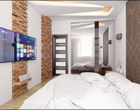 Design project of an apartment 120 sq. m. in Moscow