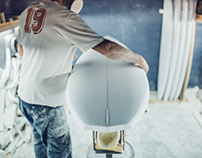 shaping custom handcrafted Surfboards