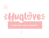 Huglove Free Font for Commercial Use