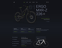 Bike Cycling Web Design 2021