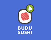 Фирменный стиль для суши-кафе 'BUDU SUSHI'