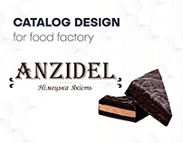 Catalog design for Food factory, Ukraine