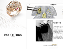 Boucheron - Website redesign
