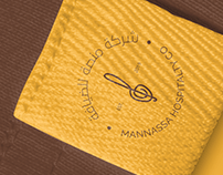 Mannassa Hospitality Co. Brand identity
