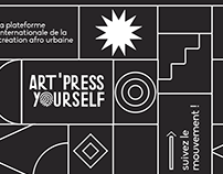 Art Press Yourself - Brand identity & logo