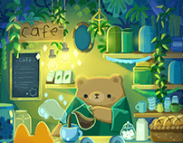 Uncle bear's café