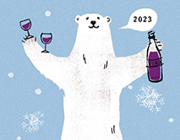 Season greeting from Polar Bear