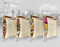 Cafe menu design