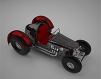 Modelado Auto de Dibujo Animado / Cartoon Car Modeling