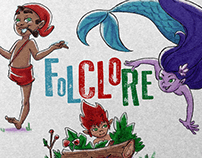Folclore Brasileiro - Ilustração infantil