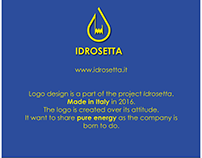 IDROSETTA - Pure Energy- Logo Design Made in Italy