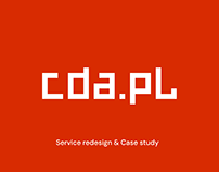 cda.pl - Service redesign & Case study