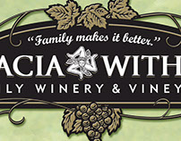 Sparacia-Witherell Family Winery label designs
